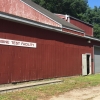 The outside of Alden's large turbine testing facility in Holden, Massachusetts